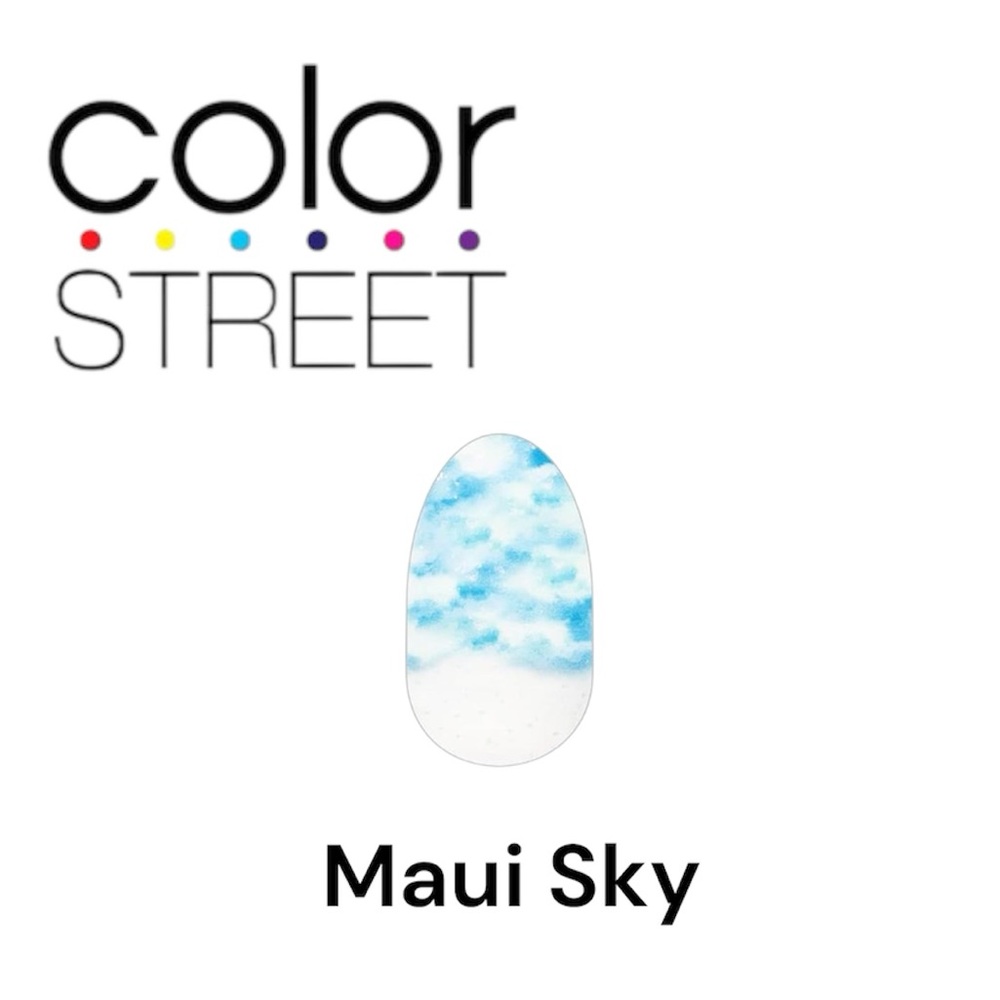 3 FOR $35: COLOR STREET Nail Strips - Maui Sky
